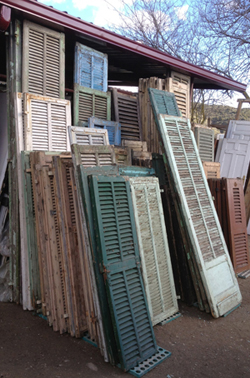 Contraventanas de Recoupage